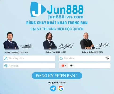 Đăng Ký Tài Khoản Tại JUN888